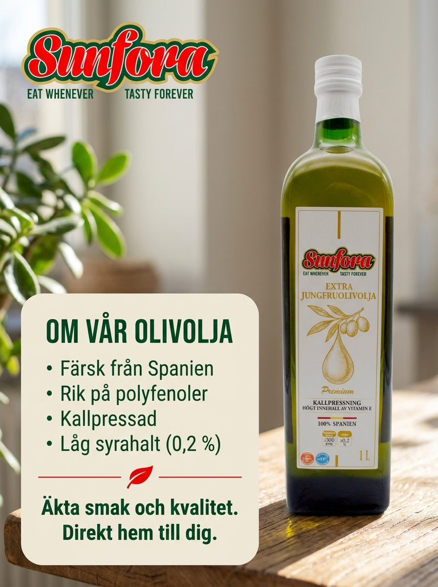 1L Extra Jungfruolivolja – 100% Spanien