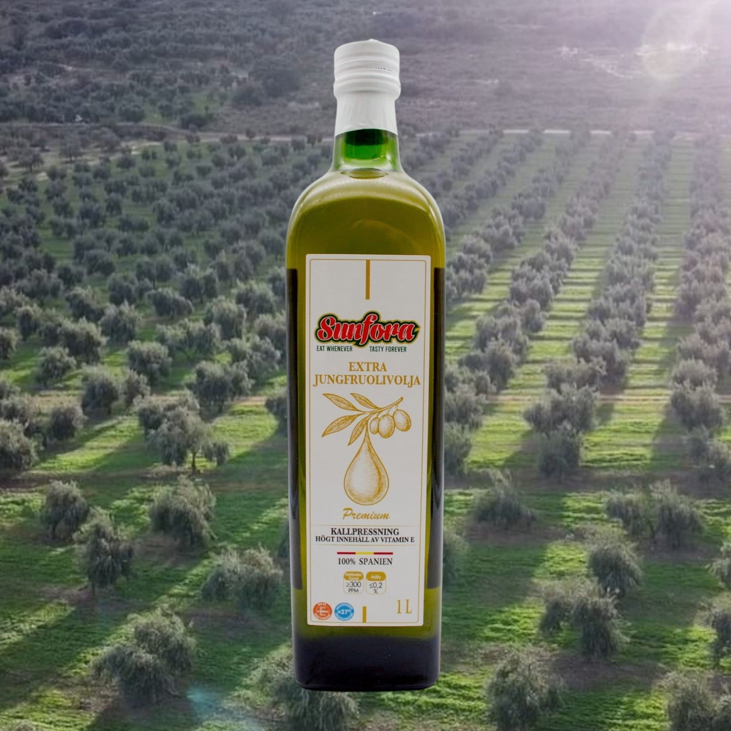 1L Extra Jungfruolivolja – 100% Spanien